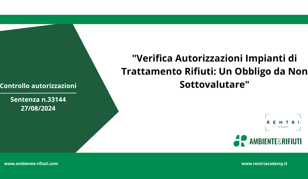 Verifica Autorizzazioni Impianti di destino: Un Obbligo da Non Sottovalutare