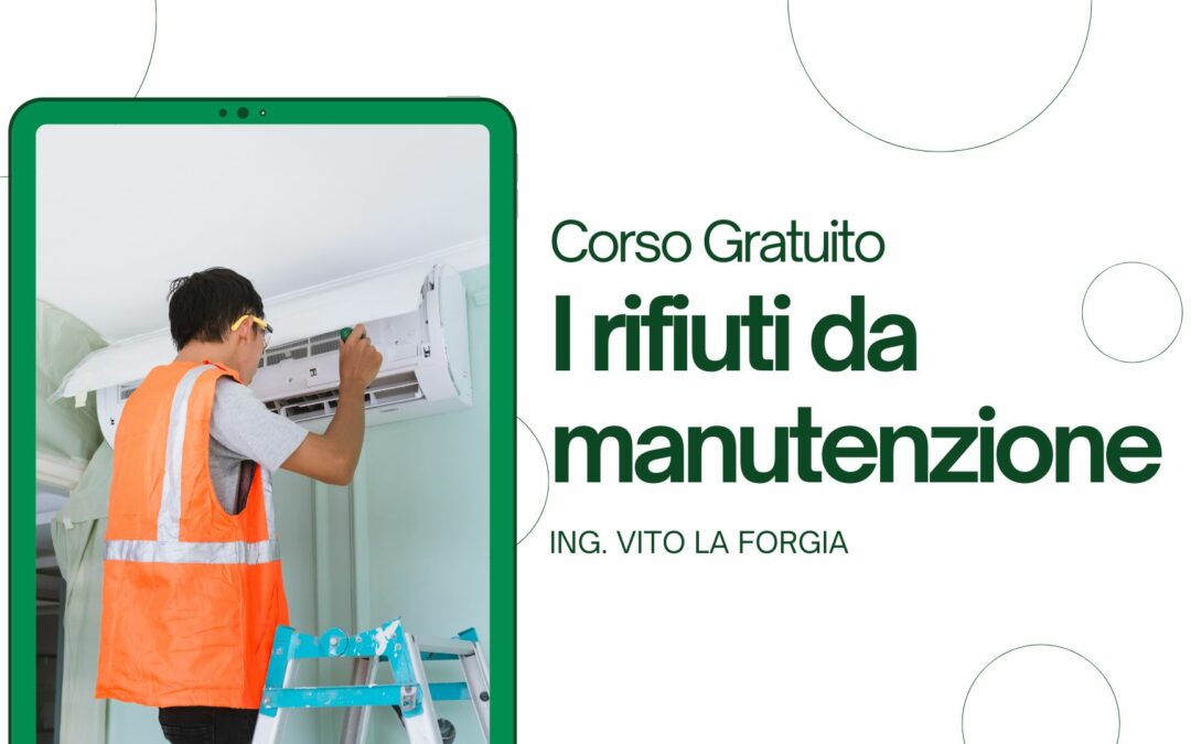 I rifiuti da manutenzione