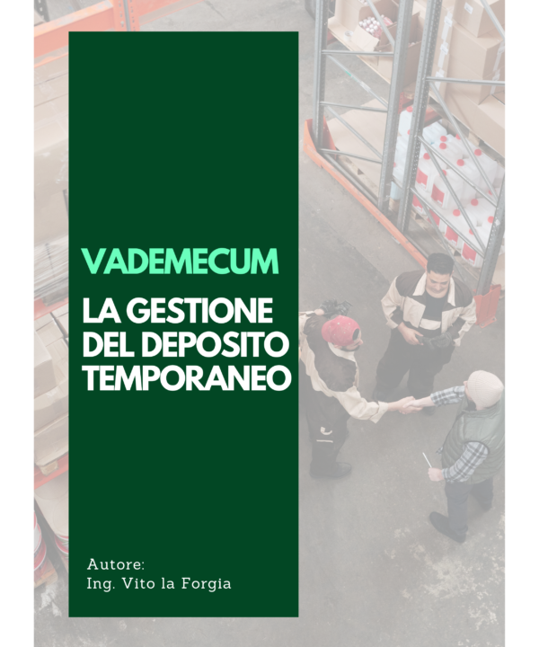 Vademecum - La gestione del deposito temporaneo