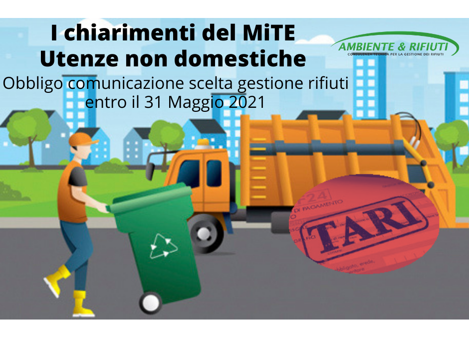 TARI – Chiarimenti del MiTE