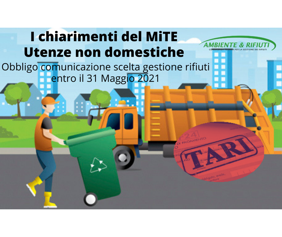 TARI – Chiarimenti del MiTE