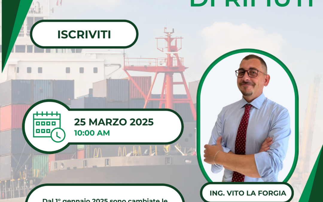 Spedizioni Transfrontaliere di Rifiuti – Webinar Gratuito